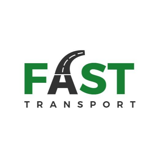 Dynamic Green Road Design Representing Fast Transportation Logo Template