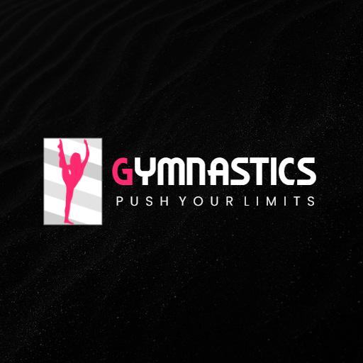 Dynamic Gymnastics Logo Showcasing Strength and Flexibility Logo Template