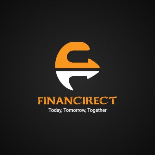 Dynamic Orange and Black Design Representing Management Solutions Logo Template
