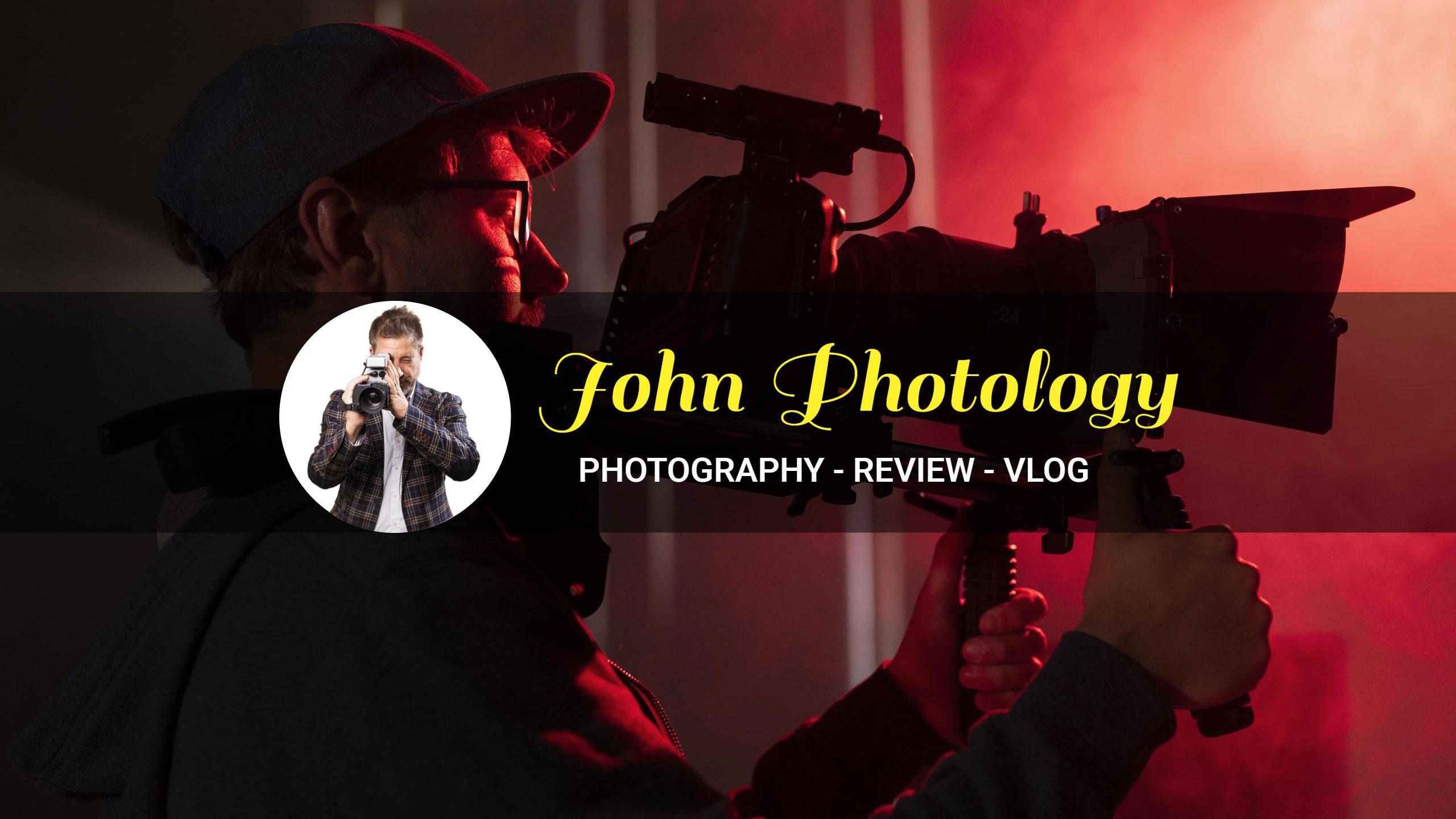 Dynamic Photography and Vlog Scene Capture YouTube Banner Template