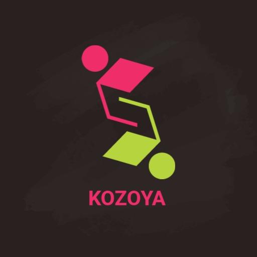 Dynamic Pink and Green Emphasizing NGO Services Logo Template