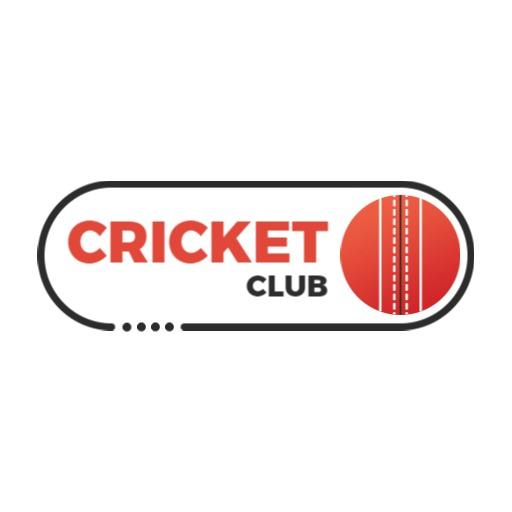 Dynamic Red and Black Design for Cricket Team Logo Template