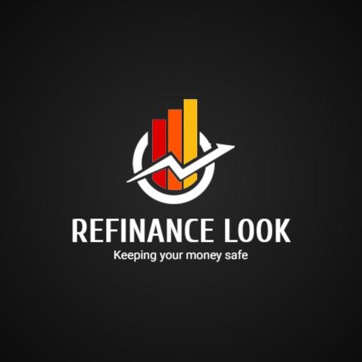 Dynamic Red and Yellow Financial Management Progress Logo Template