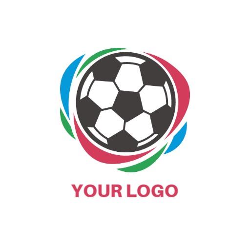 Dynamic Soccer Ball Design Celebrating Football Excitement Logo Template