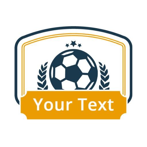 Dynamic Soccer Design with Classic Trophy and Ball Logo Template