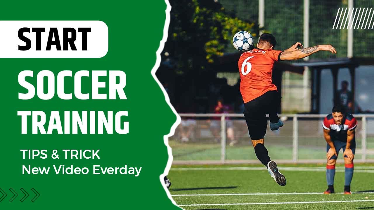 Dynamic Soccer Training Tips Tricks YouTube Thumbnail Template