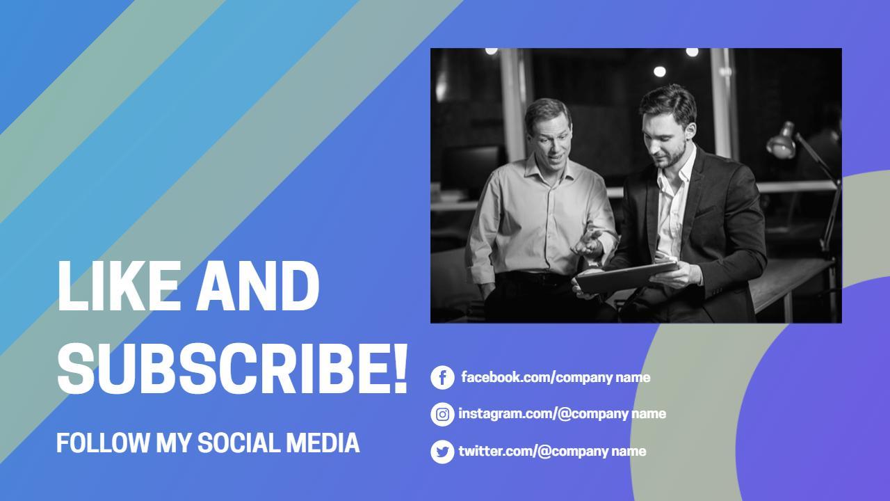 Dynamic Social Media Engagement Trending YouTube Thumbnail Template