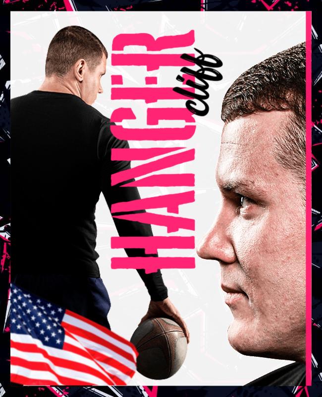 Dynamic Sports Profile for Cliff Hanger Poster Template