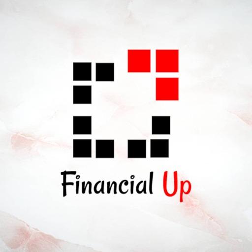 Dynamic Square Design Representing Financial Growth Logo Template