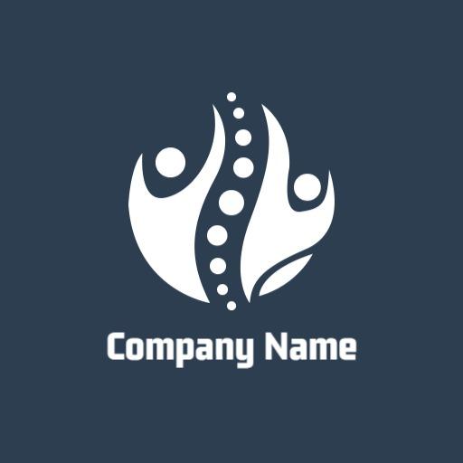 Dynamic Team Collaboration Emphasizing Unity and Support Logo Template