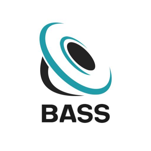 Dynamic Turquoise Speaker Design Representing Bass Sounds Logo Template