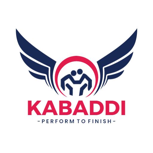 Dynamic Wings Symbolizing Competitive Kabaddi Spirit Logo Template