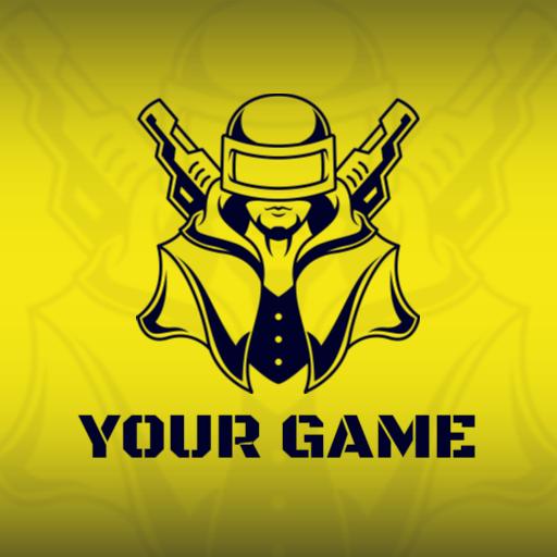 Dynamic Yellow Esports Design Featuring Action Gamer Logo Template