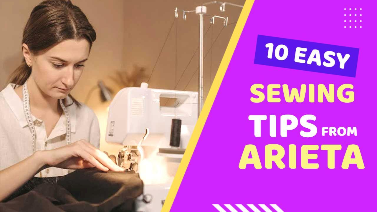 Easy Sewing Tips Tutorial Trending YouTube Thumbnail Template