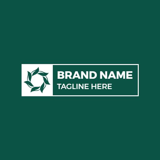 Eco-Friendly Green Logo Promoting Sustainable Recycle Practices Logo Template