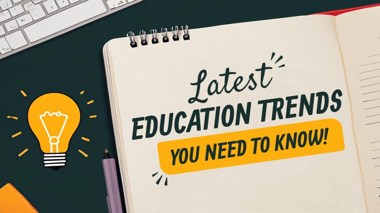 Education Trends Analysis Latest Insights Trending YouTube Thumbnail Template