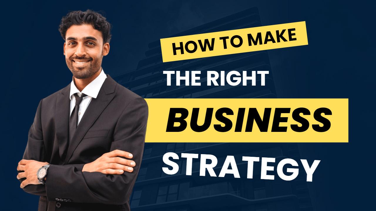 Effective Business Strategy Planning YouTube Thumbnail Template