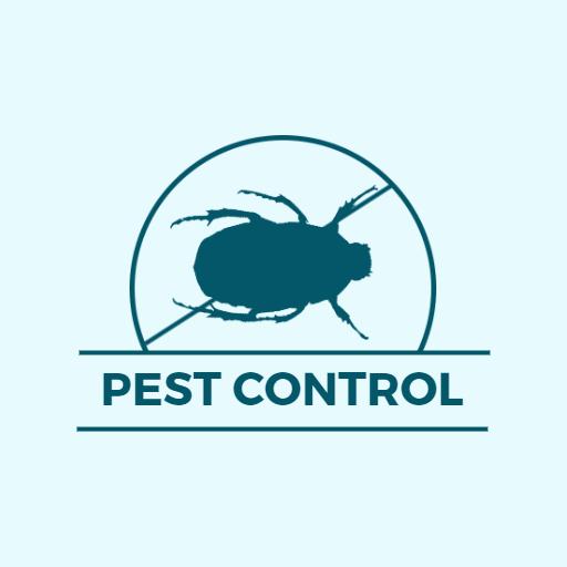 Effective Pest Control Services Illustrated With Insect Graphic Logo Template