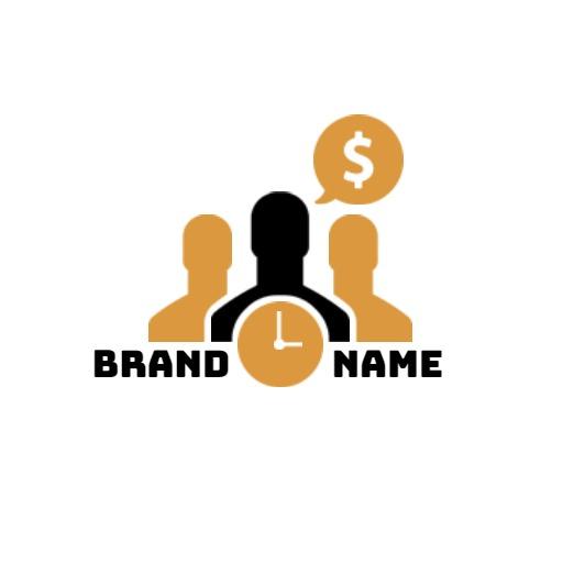 Effective Time Management Strategy for Business Leaders Logo Template