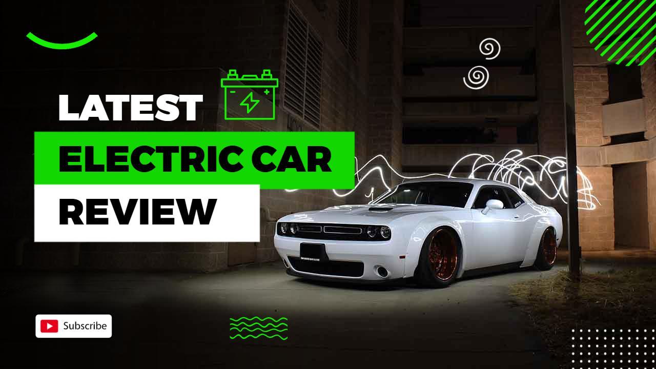 Electric Car Performance Review YouTube Thumbnail Template