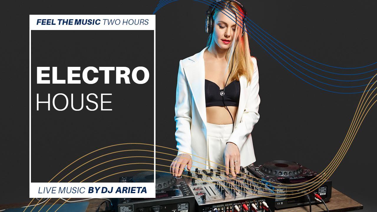 Electro House DJ Performance Live Music YouTube Thumbnail Template