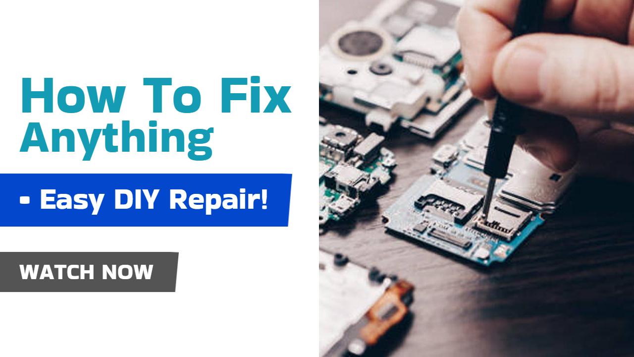 Electronics Repair Techniques DIY YouTube Thumbnail Template