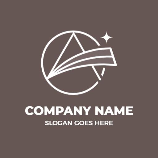 Elegant A Letter Design with Stylish Flourish Logo Template