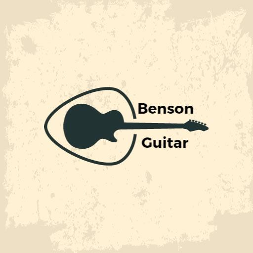 Elegant Acoustic Guitar Design Emphasizing Music Passion Logo Template