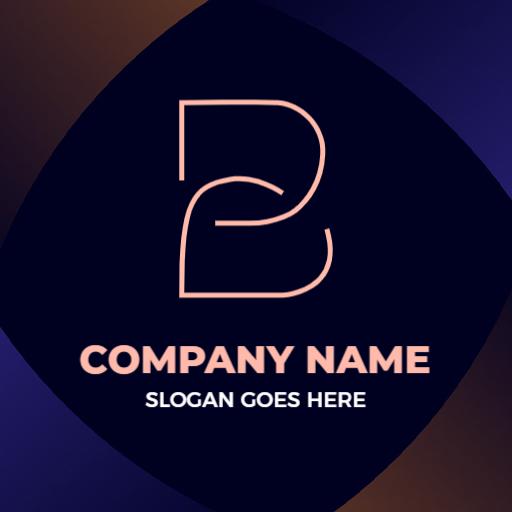 Elegant B Letter Design with Modern Company Style Logo Template