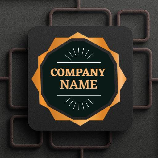 Elegant Black and Gold Royal Emblem for Business Logo Template