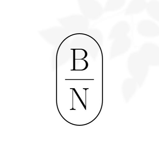 Elegant Black and White Minimalist Monogram Design Logo Template