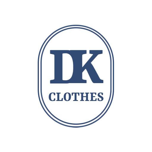 Elegant Blue Monogram Design Showcasing Clothing Brand Logo Template