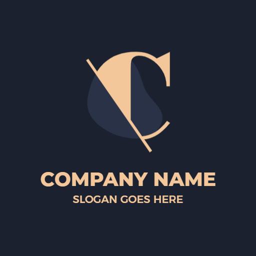 Elegant C Letter Design Representing Modern Branding Logo Template