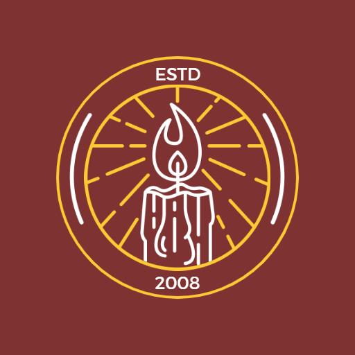 Elegant Candlelight Logo with Guiding Flame and Radiance Logo Template