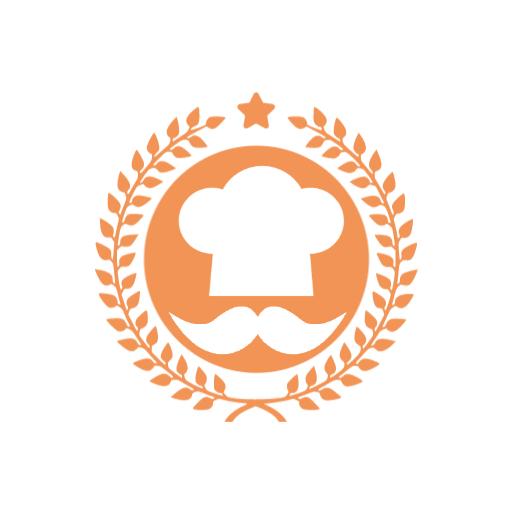 Elegant Chef Hat and Moustache Design for Catering Logo Template