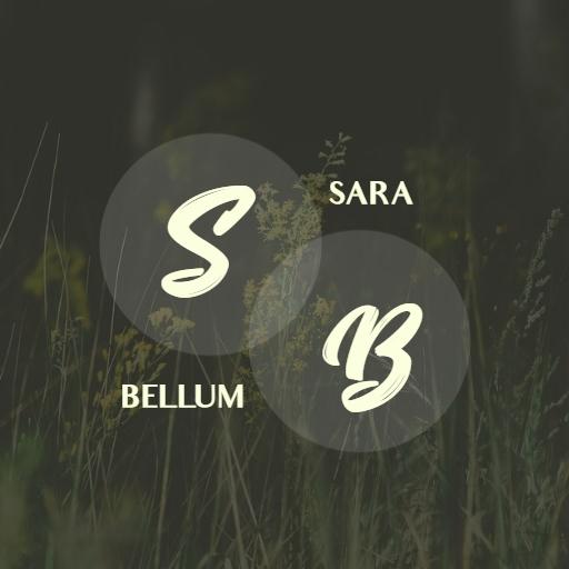 Elegant Circle Monogram Design for Personal Branding Logo Template