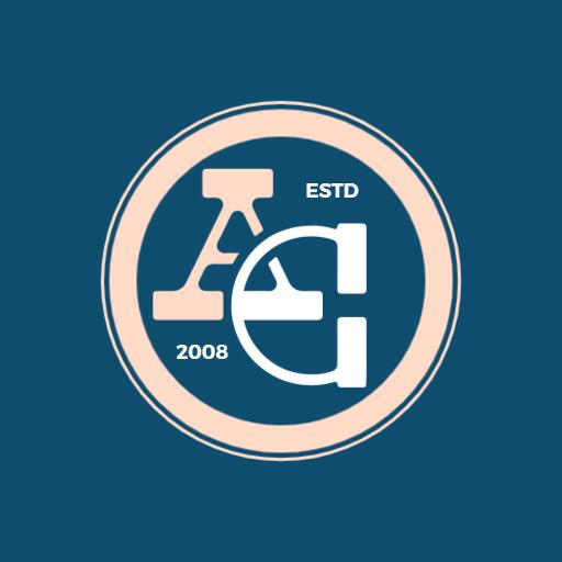 Elegant Circle Monogram Design with Established Date Logo Template