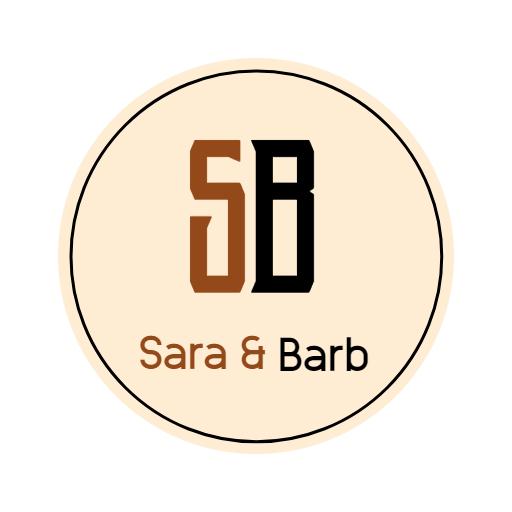 Elegant Circle Monogram Featuring Stylish Initials SB Logo Template