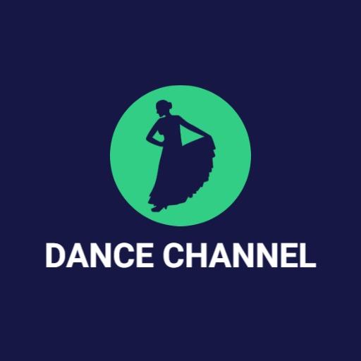 Elegant Dance Movement Showcased on a YouTube Channel Logo Template