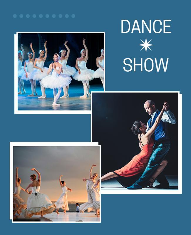 Elegant Dance Performance Showcase Flyer Template