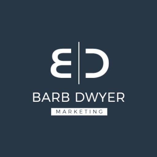 Elegant Dark Blue and White Design for Marketing Purposes Logo Template