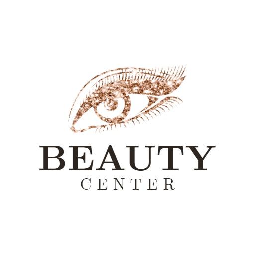 Elegant Eye Design Highlighting Premium Beauty Center Logo Template