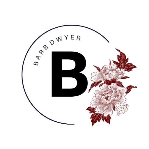 Elegant Floral Design Featuring Bold B Letter Logo Template