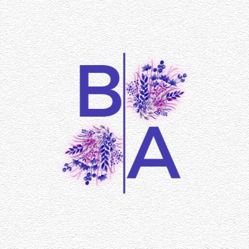 Elegant Floral Design for Romantic Wedding Celebration Logo Template