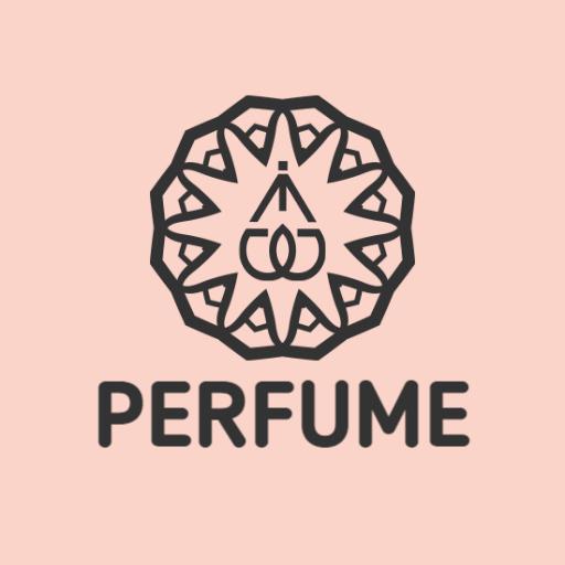 Elegant Geometric Circle Design for Luxury Perfume Logo Template