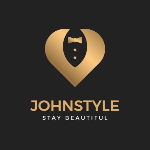Elegant Gold and Black Luxury Fashion Style Logo Template