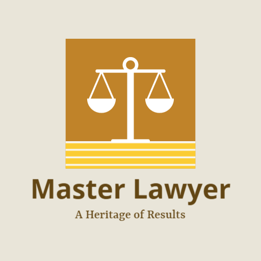 Elegant Gold and Brown Scales of Justice Law Firm Logo Template
