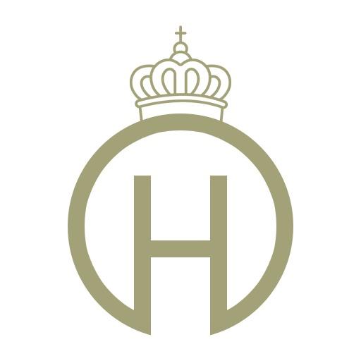 Elegant Gold and Crown Design for Luxury Hotel Logo Template