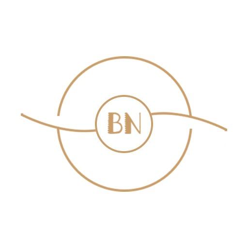 Elegant Gold Circle Design Featuring Unique Initials Logo Template