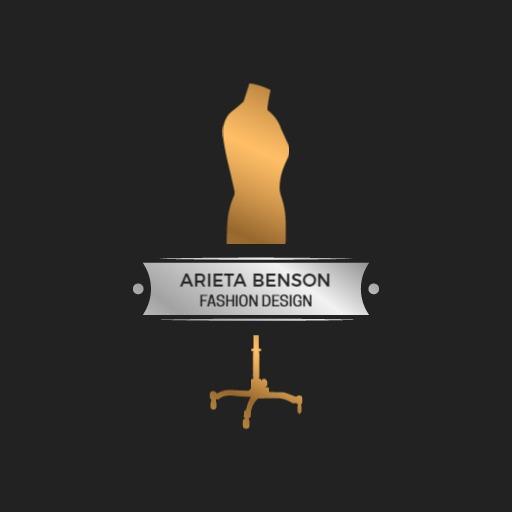 Elegant Gold Fashion Design with Royal Elements Logo Template